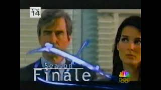 Nbc Tv Promo Nba Playoffs And Law And Order Season Finale Circa 2000