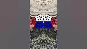 Mirror Rubik’s cube part 4. Megaminx Rubik’s cube #caketraining