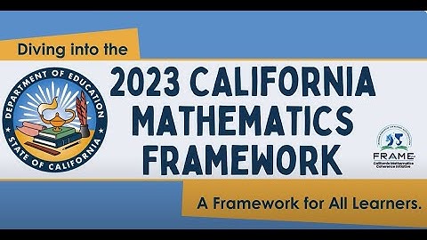 Introduction to CA Math Framework Video Series