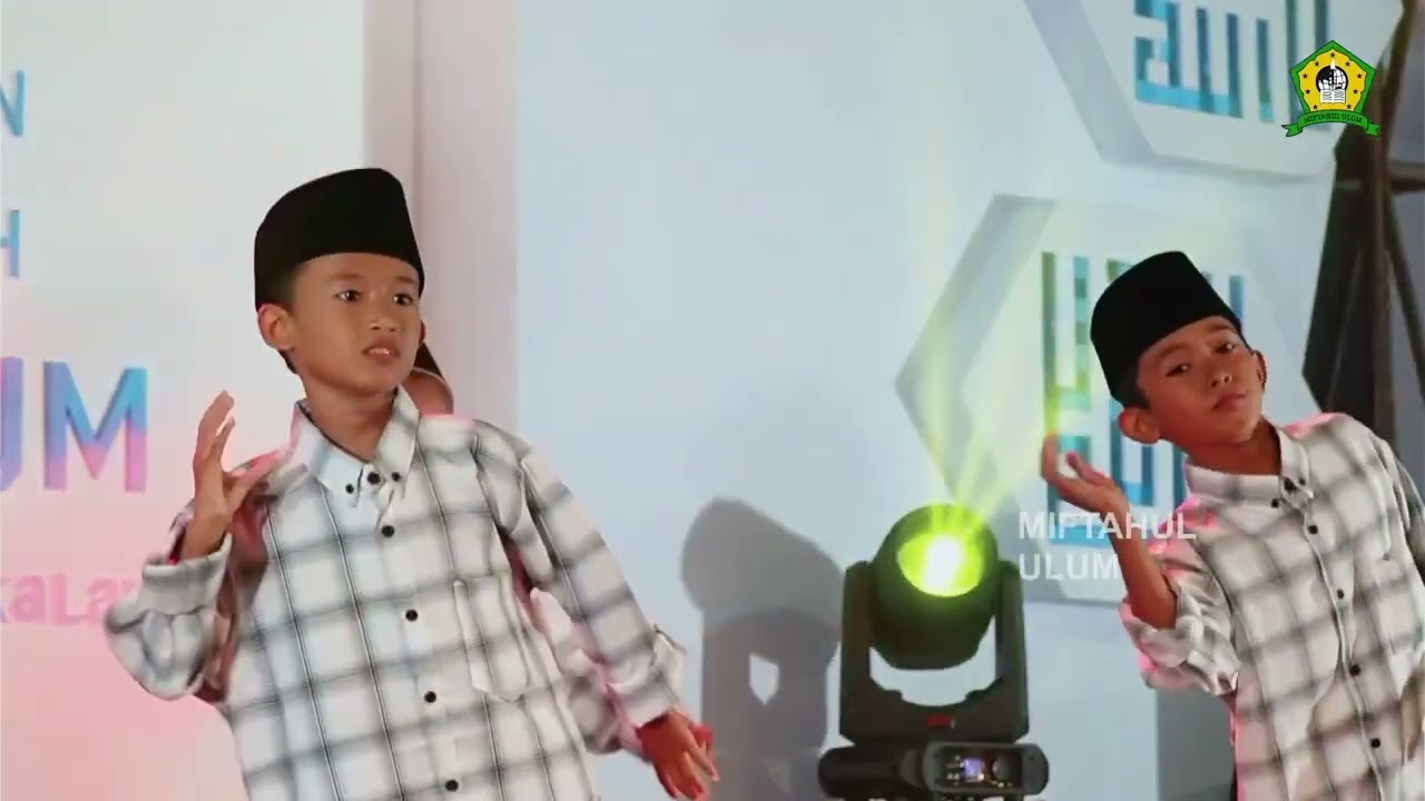 Tari tarian ananda Affan dan kawan kawan 