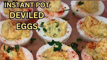 INSTANT POT DEVILED EGGS