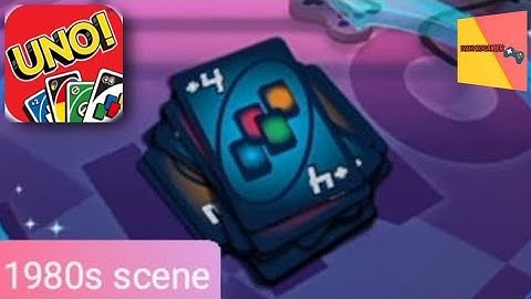 UNO Mobile - Gameplay Walkthrough Part 26 - 1980s scene (iOS, Android)