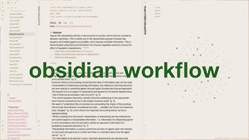 How I Use ObsidianMD and Zotero For Academic Research