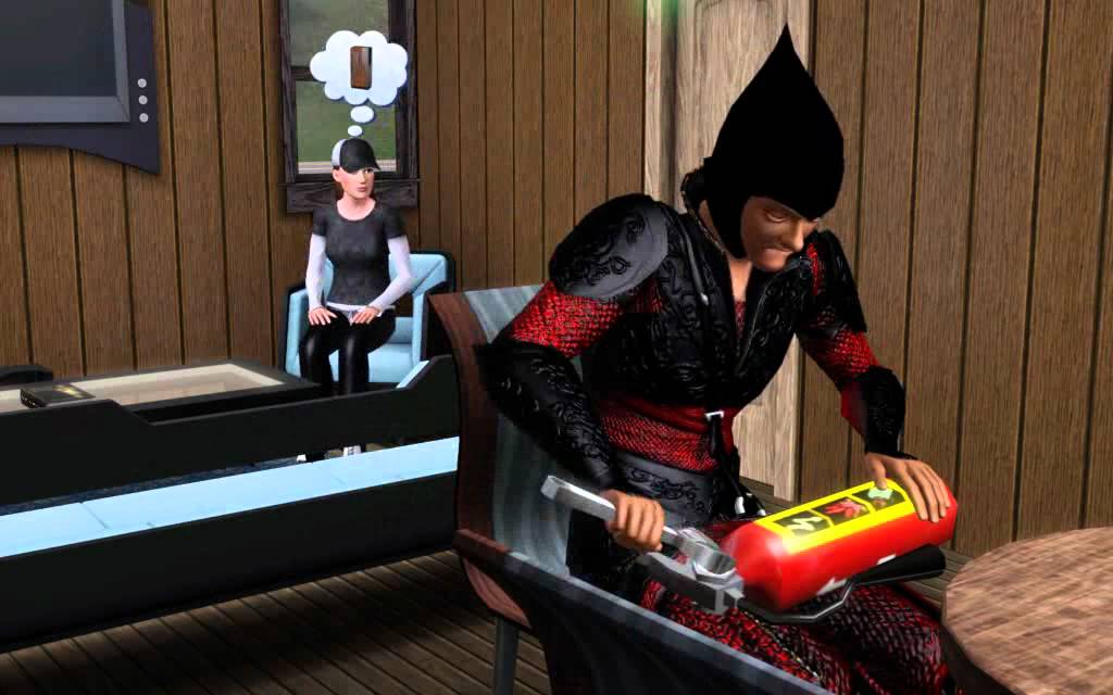 Die Sims 3 Traumkarrieren - Karriere Feuerwehr - Feuerlöscher verbessern