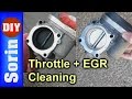 Throttle Body + EGR Cleaning - Seat Leon 1m / Golf 4 / Toledo 2 / Bora (code AZD &amp; BCB)