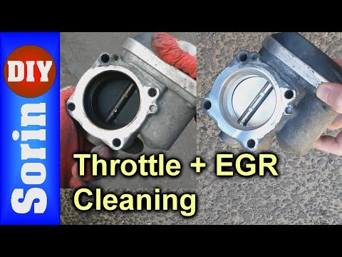 Throttle Body + EGR Cleaning - Seat Leon 1m / Golf 4 / Toledo 2 / Bora (code AZD & BCB)