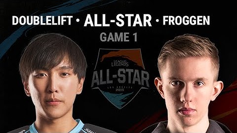 Doublelift Lucian vs Froggen AP Nasus Game 1 | 1v1 Semi-Final All-Star 2015 Los Angeles Day 3