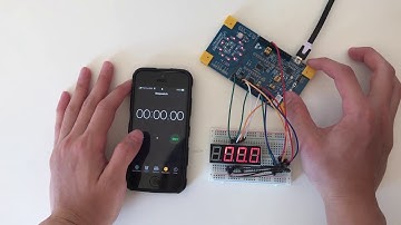 7-Segment Stopwatch with LPC802