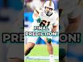 🚨FINAL PREDICTION For Miami Dolphins 2026 NFL Draft #shorts #nfl #miamidolphins