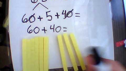 adding two digit number with multiple of 10