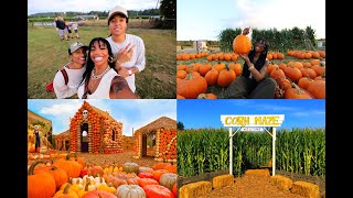 Fall Vlog | Outting With Friends, Pumpkin Patch, Haunted Cornmaze, and MORE