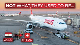 Brutally Honest Review Disappointing Swiss Economy Class From Cairo To Zurich Aboard The A330-300