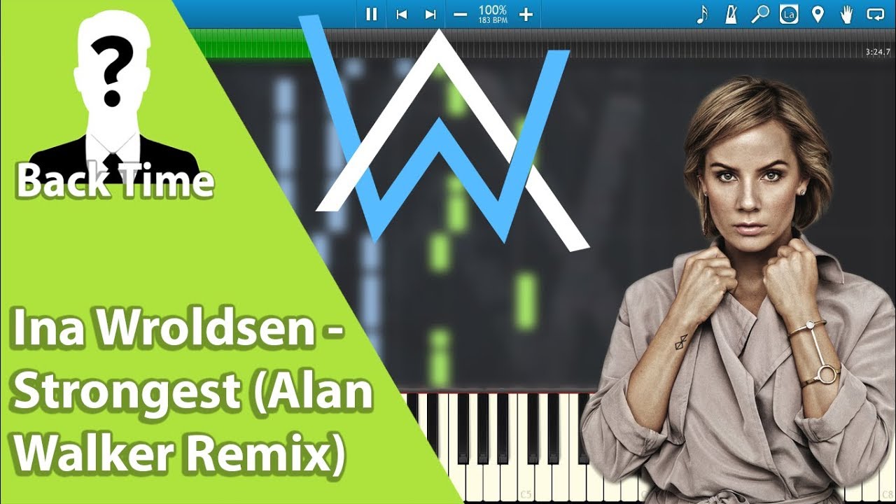 Ina Wroldsen Alan Walker Strongest (Alan Walker Remix) Sheet Music Downloads