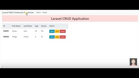 Laravel CRUD Application - Full Project