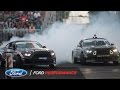 Battle of the Mustangs: Vaughn Gittin Jr. vs Justin Pawlak | Formula DRIFT | Ford Performance