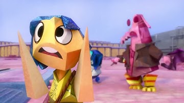 Abstract thought tunnel scene (Inside Out 2015)