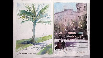 Extreme Beginners - Using Ala Prima & Glazing Techniques in Watercolor with Chris Petri