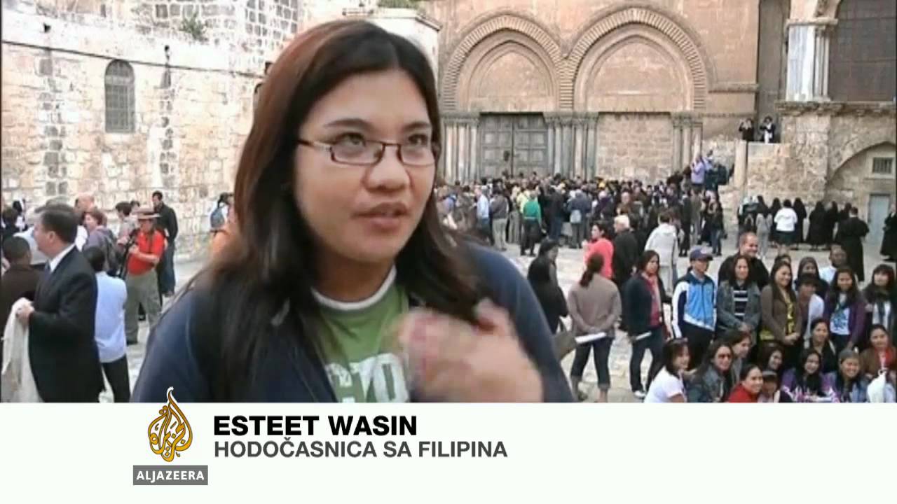 الاحتفال بيوم الجمعة العظيمة في القدس - قناة الجزيرة البلقان