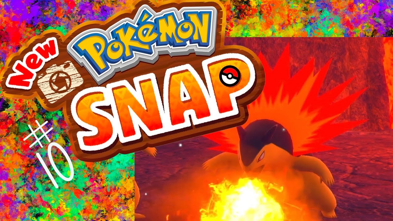 New Pokémon Snap EP10: Facing Down Typhlosion Inside a Volcano