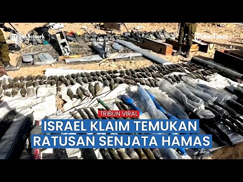 Israel Temukan Timbunan Senjata di Gaza, Tuduh Hamas Dirikan Depot Senjata di Dekat Sekolah - YouTube