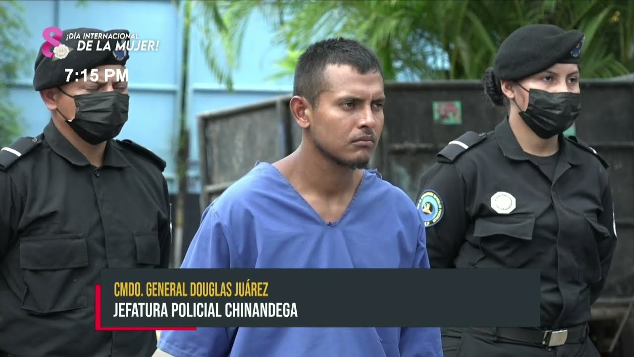 Policía Nacional detiene a supuestos delincuentes en Chinandega - Nicaragua