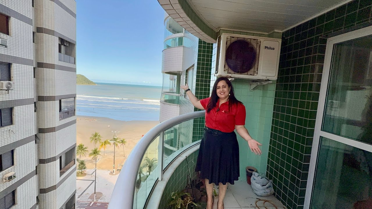 💥 Achado no Canto do Forte, frente mar com 140 m² 😲🌊⛱️ em Praia Grande 📌