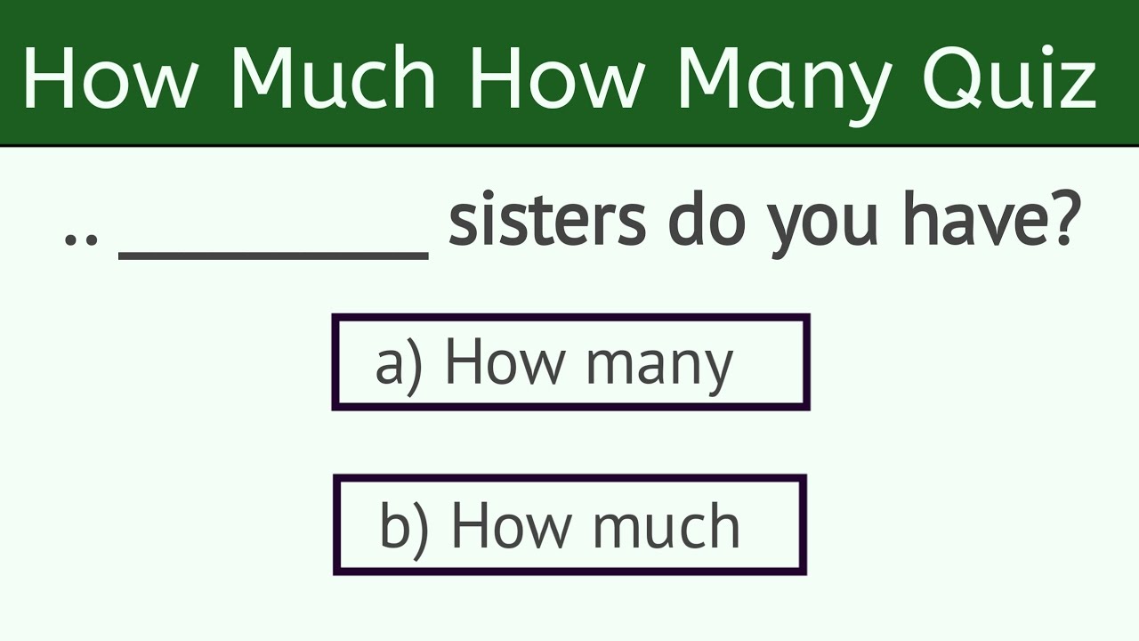 Sprawdzian Angielski Haw Much Haw Meny 5 Klasa How much & How many Quiz | how many or haw much grammar quiz.#ladla