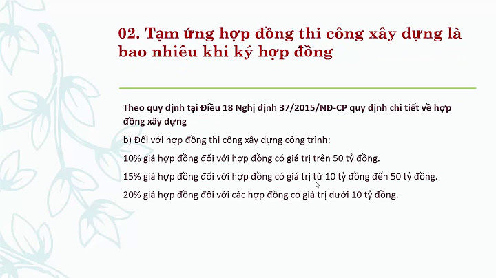 Giải tỏa tiền tạm ứng là gì năm 2024