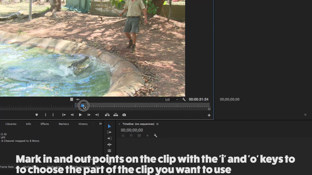 Three Minute Quickstart guide to Premiere Pro for beginners and switchers