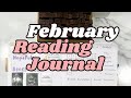 Setting up MY FIRST READING JOURNAL 📚 February Setup