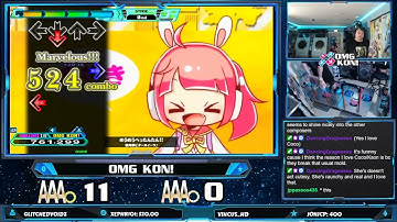 OMG KON! | めうめうぺったんたん！！ (CHALLENGE - 16) PFC AAA 999,520 DDR A20+