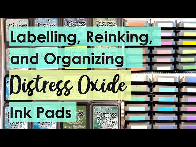 How to Reink Distress Oxide Ink Pad (Super Easy!) 