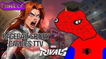 Ragebait Spider-Man CARRIES Twitch Streamers and Makes ENEMY RAGEQUIT!