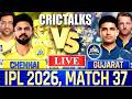 🔴 Chennai vs Gujarat, Live Match Today | IPL 2026 Live Commentary, CSK vs GT Live Score