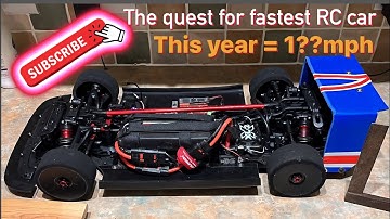 Arrma infraction, limitless Speedrun. Aiming for higher speeds this year-Data logs at end of video