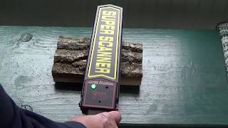 About the metal detector I have on the Woodmizer LT15.