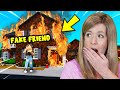 She Pretended To Be My Best Friend... She Burned My House Down! (Roblox Bloxburg Story)