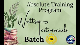 Batch 14 Testimonials | Real Experiences, Real Growth!