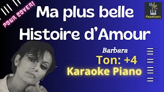 Piano For Covers - Ma plus belle histoire (Barbara) ton: +4