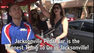 Jacksonville Pedal Bar - Best Bachelorette Party Bike and Pedal Pub Crawl