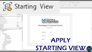Applying Starting View for Revit File