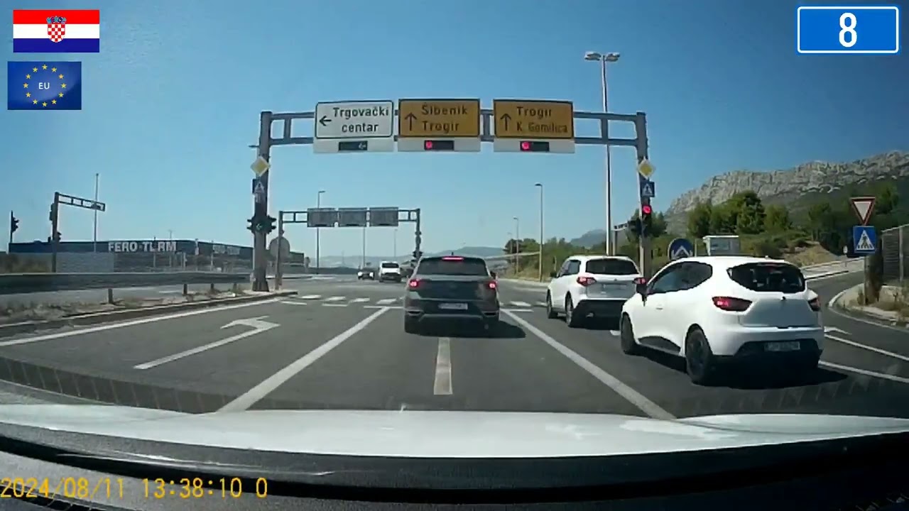 Gornja Prisika(M-16, BiH) - Okrug Gornji, otok Čiovo(Htvatska)