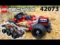 Lego Technic 42073 Bash! Взрывной гоночный автомобиль. Lego 42072+42073