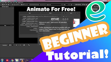 Enve 2d Beginner Tutorial | Enve 2d Animation | Freeware Camp