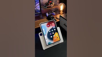 2023 foldable stand stylish iPad case with slide rails, white #ipad #apple #macbook #ifacemall