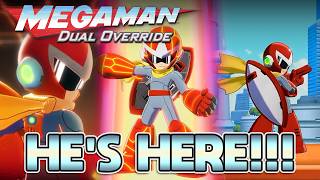 PROTO MAN LOOKS INCREDIBLE!!! (Mega Man Dual Override)