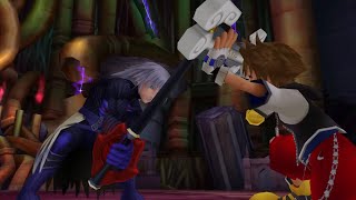 Riku/Ansem Seeker of Darkness fight