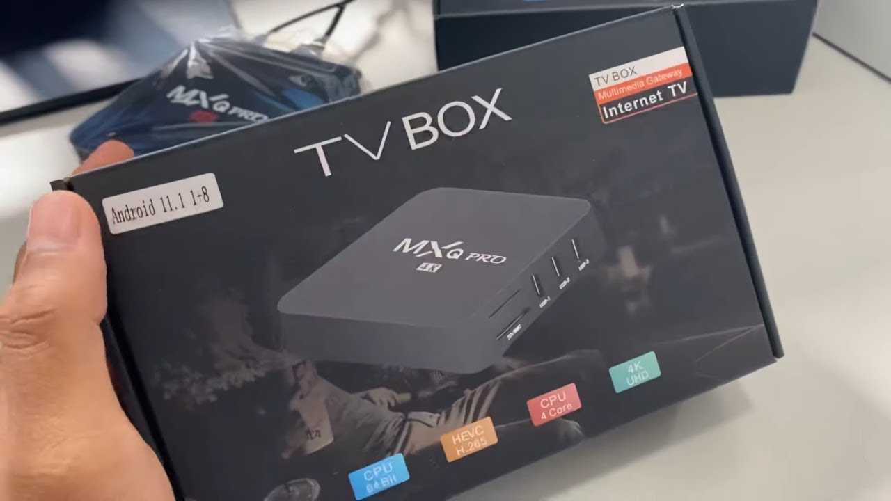 Android TV Box MXQ Pro 1GB RAM/8GB ROM, Android 11