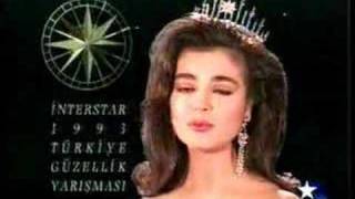 İnterstar 1993 Güzellik Yarışması Reklamı - Banu Sağnak