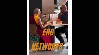 Wallo having a conversation with a monk #detroit #nairobi #kenya #comedy
